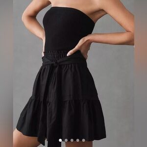 Anthropologie mini skirt